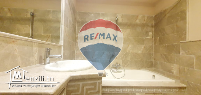 S+3 meublé à La Marsa vue Mer à louer