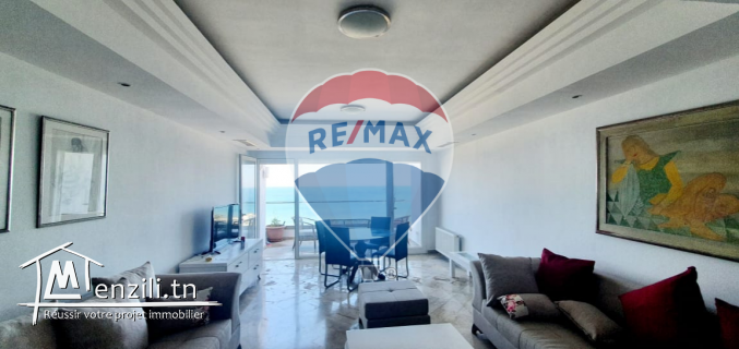 S+3 meublé à La Marsa vue Mer à louer