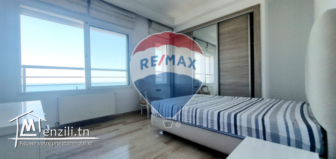 S+3 meublé à La Marsa vue Mer à louer