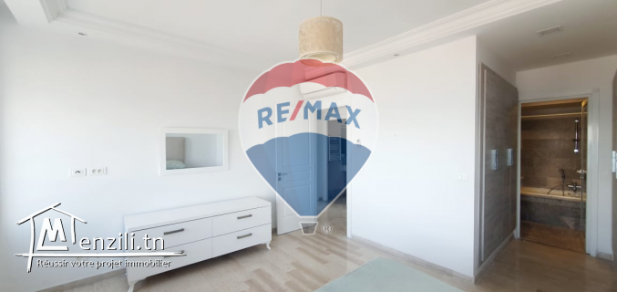 S+3 meublé à La Marsa vue Mer à louer