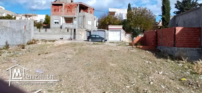 à vendre trerrain , cité eddir (lotissement barbouche)