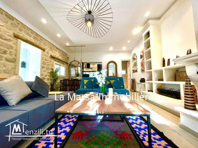 A Louer un duplex s2 meublé à Carthage