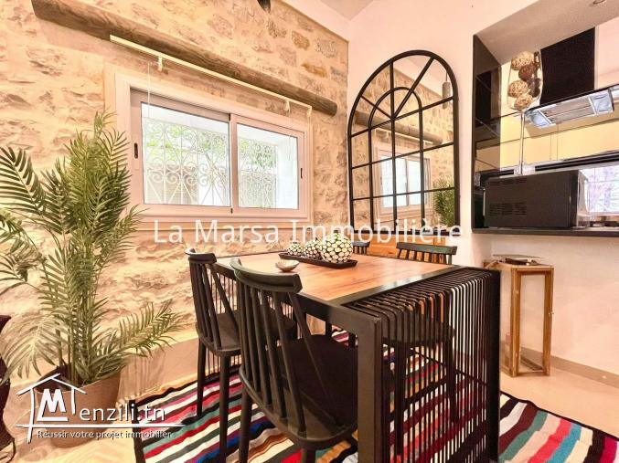 A Louer un duplex s2 meublé à Carthage