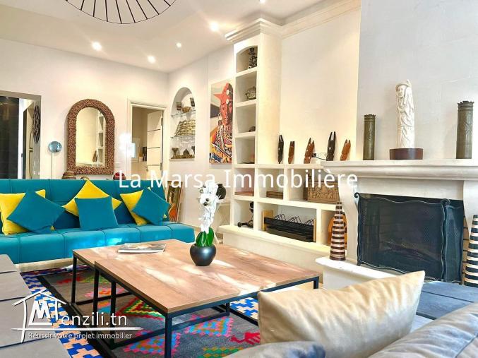 A Louer un duplex s2 meublé à Carthage