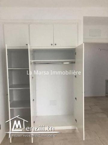 A Louer duplex s3 avec jardin à La Marsa