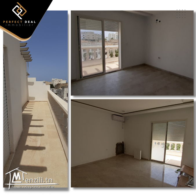 A VENDRE un appartement S+2 neuf à la GOULETTE.