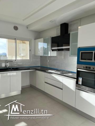 Appartement haut standing neuf aux jardins de Carthage