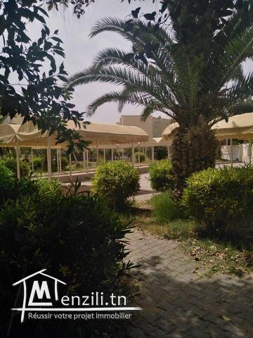 A vendre appartement S + 2 au Rez-de chaussée a Riadh el andalous Ariana
