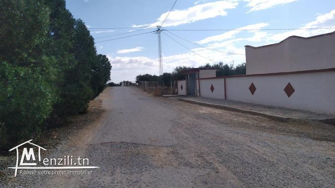 A vendre un  terrain à besbasiya