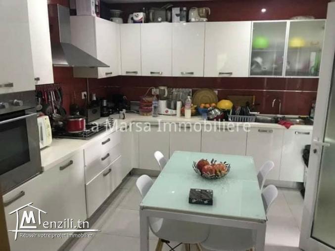 A Louer un bel appartement s3 en face Tunis Club, La Marsa