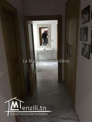 A Louer un bel appartement s3 en face Tunis Club, La Marsa