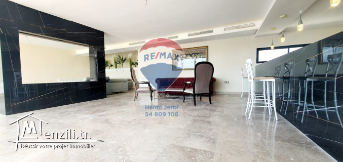 Duplex S+4 à louer meublé à Sidi Daoued La Marsa