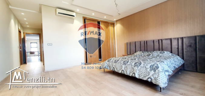 Duplex S+4 à louer meublé à Sidi Daoued La Marsa