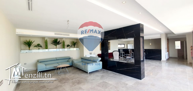 Duplex S+4 à louer meublé à Sidi Daoued La Marsa
