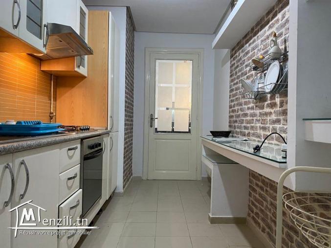 UN BEL APPARTEMENT S2 AVEC UNE VUE SUR MER A SOUSSE