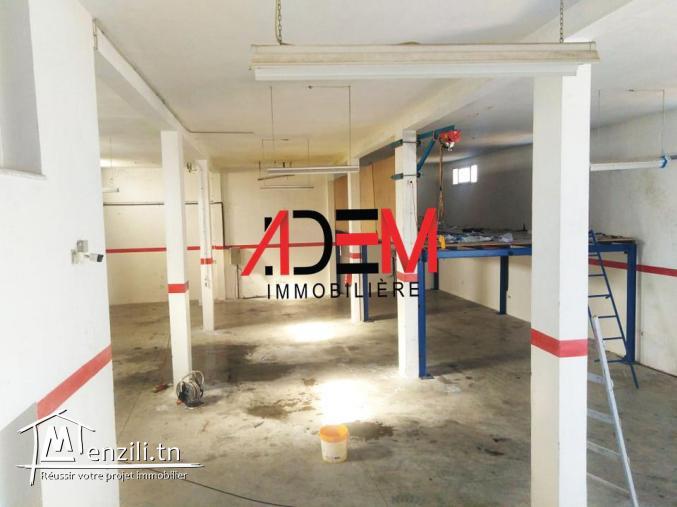 Dépôt de 300m² à Hamem Sousse