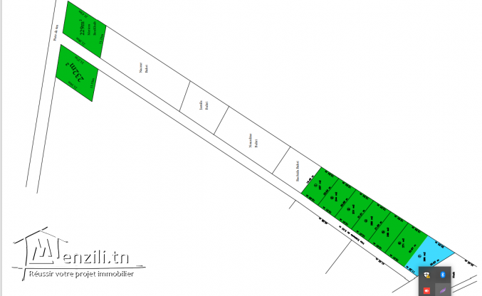 terrain à vendre 20.255.535