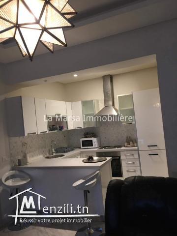 A Louer un appartement s1 meublé au cœur de La Marsa