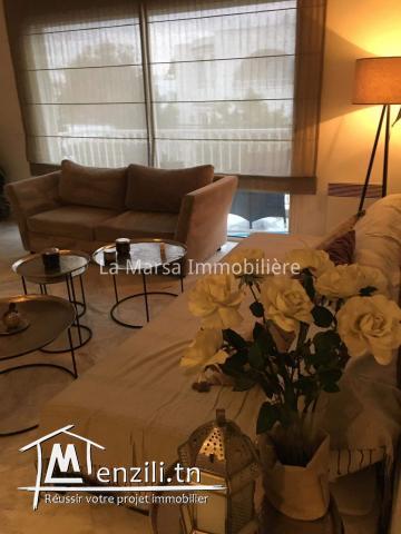 A Louer un appartement s1 meublé au cœur de La Marsa