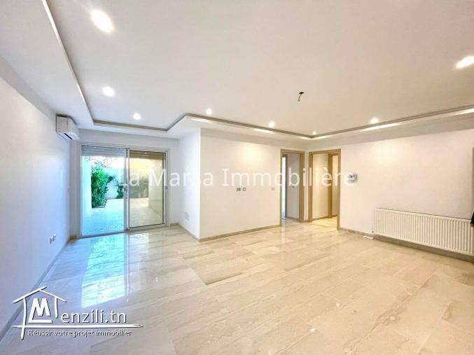 A Louer rdc s2 avec grande terrasse, La Marsa