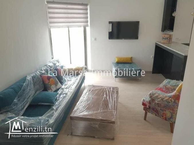 Un appartement s1 meublé offrant une belle vue, Sidi Daoued