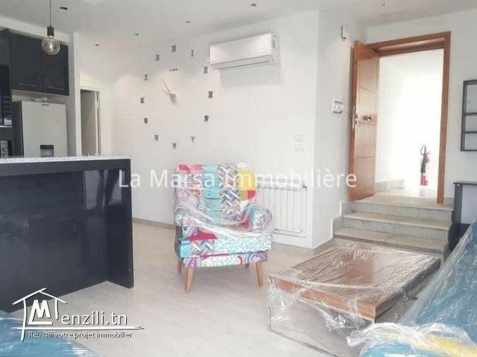 Un appartement s1 meublé offrant une belle vue, Sidi Daoued