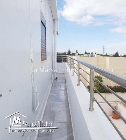 Un appartement s1 meublé offrant une belle vue, Sidi Daoued