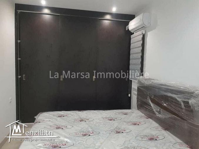 Un appartement s1 meublé offrant une belle vue, Sidi Daoued