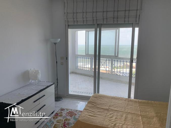 Appartement vue Mer en plein Gammarth
