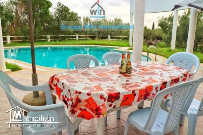 LOCATION VILLA MENZEL FERSI