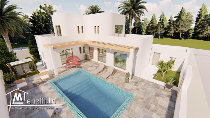 À CONSTRUIRE NOUVEAU MODÈLE DE PLAN À DJERBA - RÉF P553