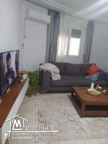 vendre un luxueux S2 haut standing a jardin l aouina avec pkg ss