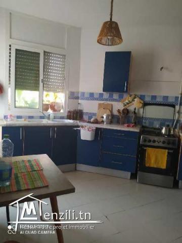 vendre un luxueux S2 haut standing a jardin l aouina avec pkg ss