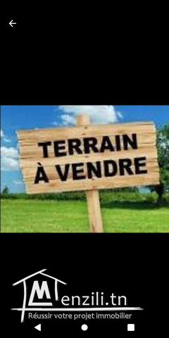 Vente terrains a hergla prés du projet futur