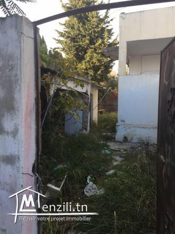 A vendre maison destructible a Bardo