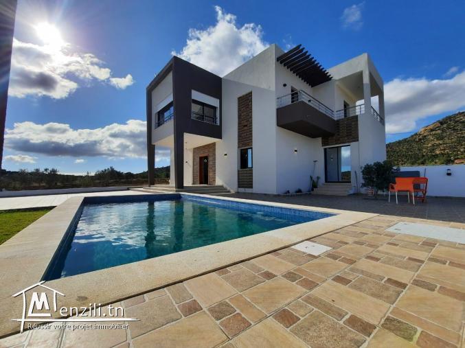 Une belle villa sur 6000m² de haut standing à compagne Hammamet.