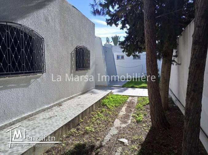 A Louer villa s3 avec jardin à Menzah 9