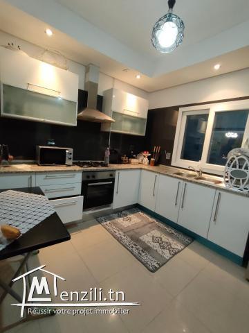 Superbe S+2 de 120m² haut Standing à Manar 1