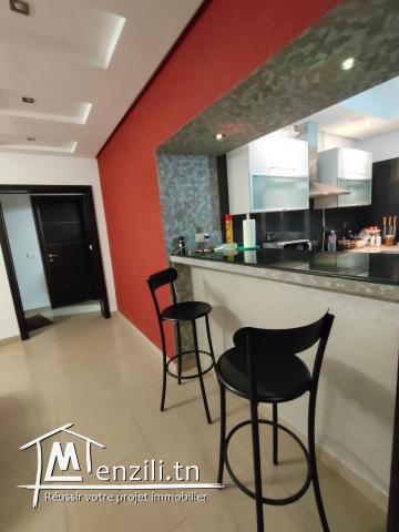 Superbe S+2 de 120m² haut Standing à Manar 1