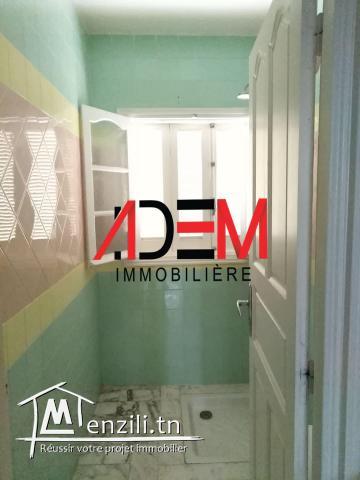 Duplex S3 avec une entrée indépendante et petit jardin