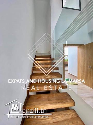 A louer Villa Vue sur la marsa Cube