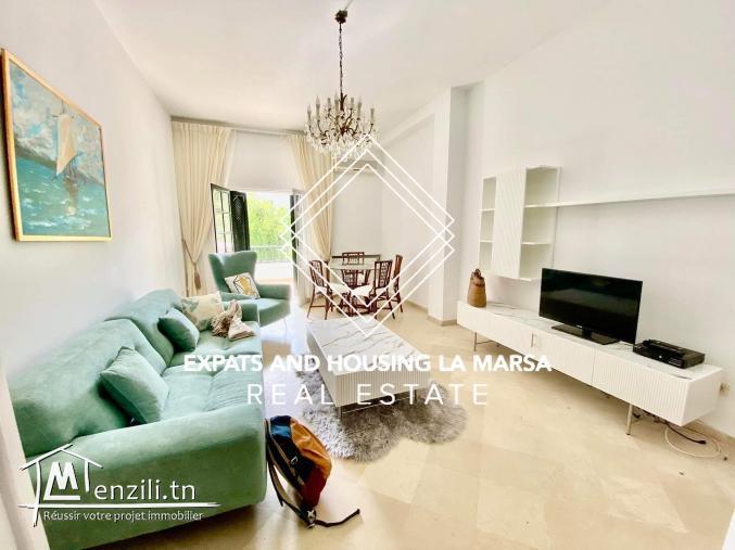 A Louer appartement S+2 Marsa Plage