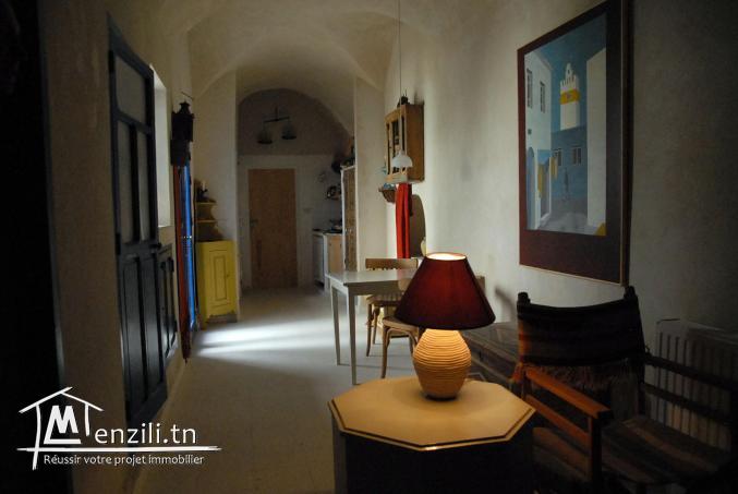 Ancienne maison arabe, indépendante et dans une ruelle silencieuse, en centre-ville à Hammameth