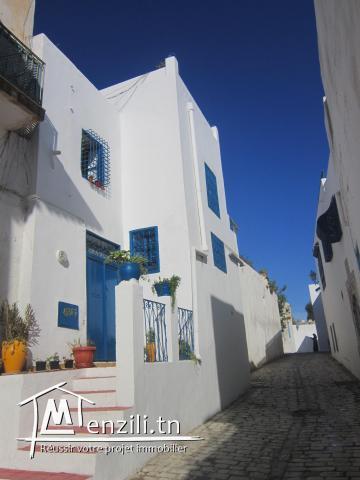 Maison de charme à l’année à Sidi Bou Saïd
