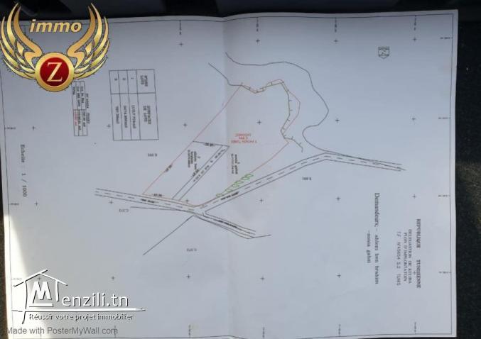 terrain à vendre contacter 55109619