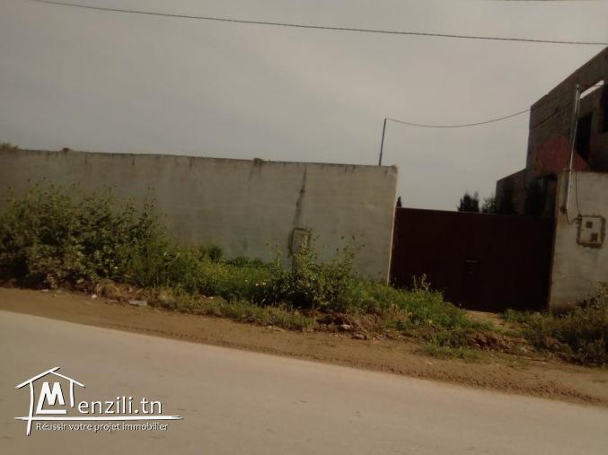 A vendre terrain 1700m2 a borj twil sidi youness