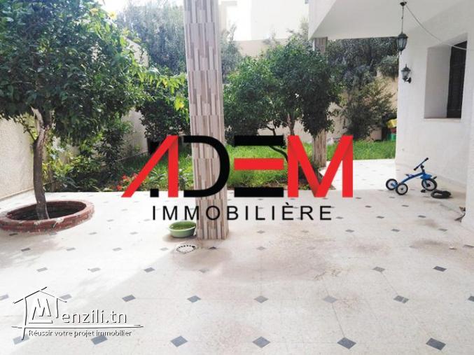 Réez de chaussé d'une villa à Hamem Sousse