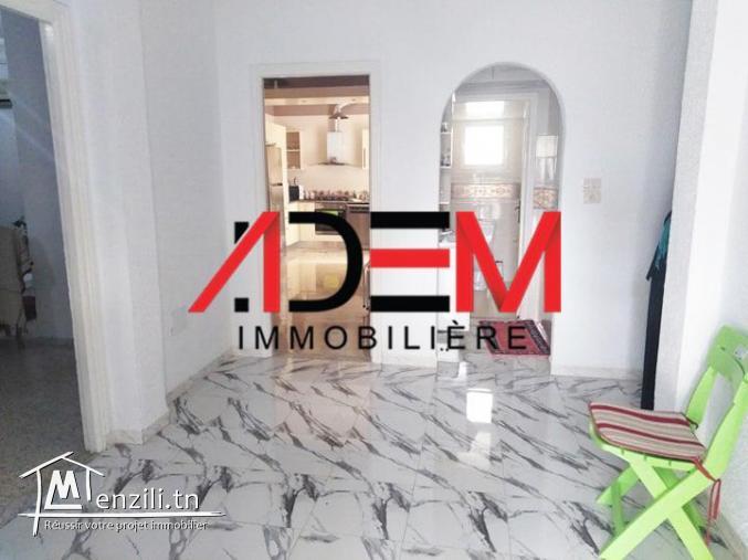 Réez de chaussé d'une villa à Hamem Sousse