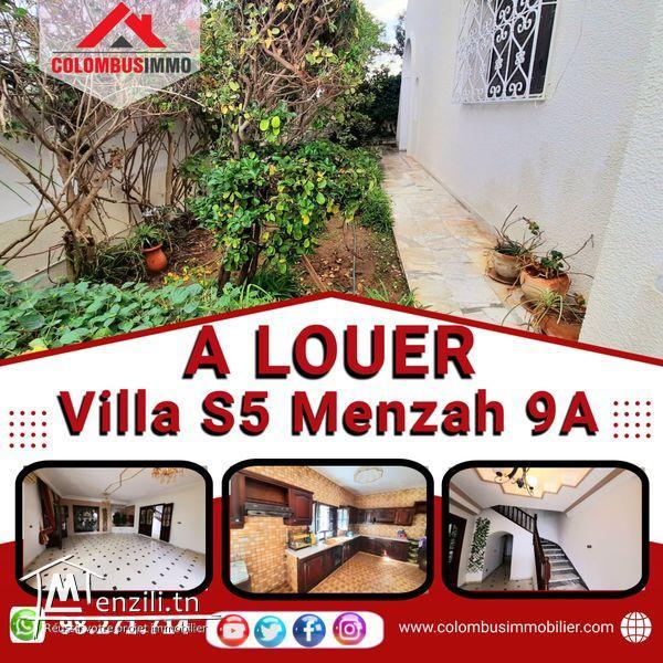 Villa S5 à MENZAH9