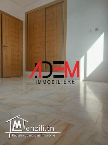 Appartement S2 de 150m²  jamais habité et avec parking sous sol